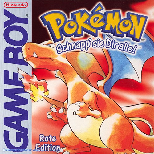 GameBoy - Pokemon Rote Edition (DE Version) (Modul) (akzeptabel) (gebraucht)