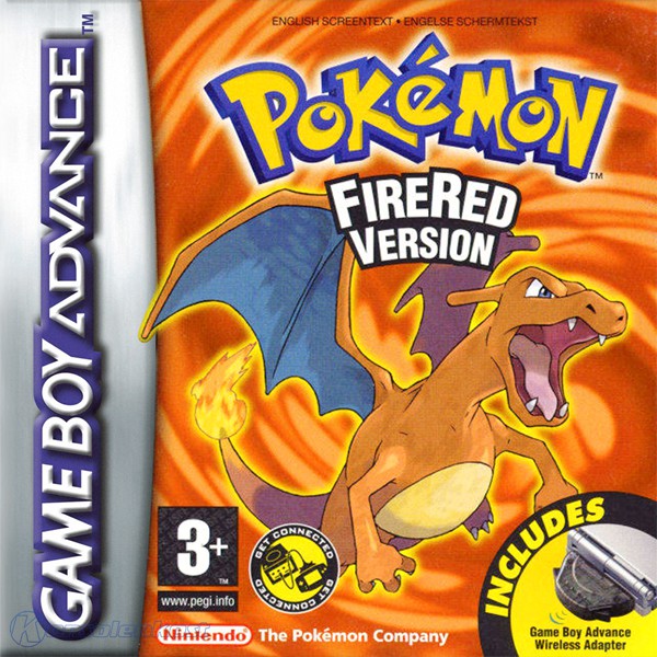 pokemon fire red version gameboy advance