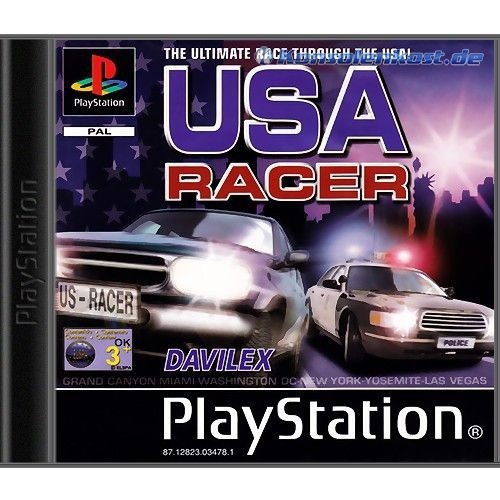 PS1 - USA Racer (nur CD) (gebraucht)