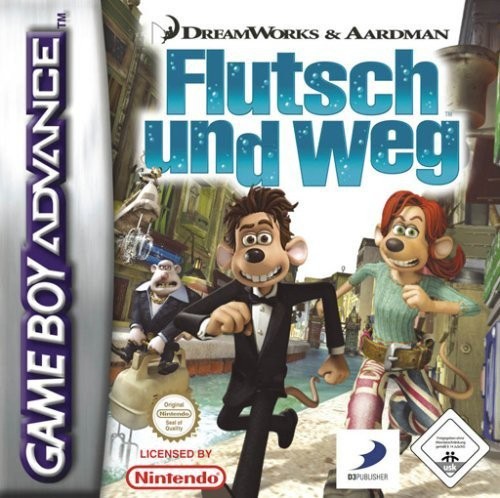 GameBoy Advance - Flutsch und Weg / Flushed Away (Modul mit Anl.) (gebraucht)