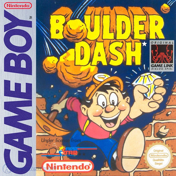 GameBoy - Boulder Dash (Modul) (starke Gebrauchsspuren) (gebraucht)