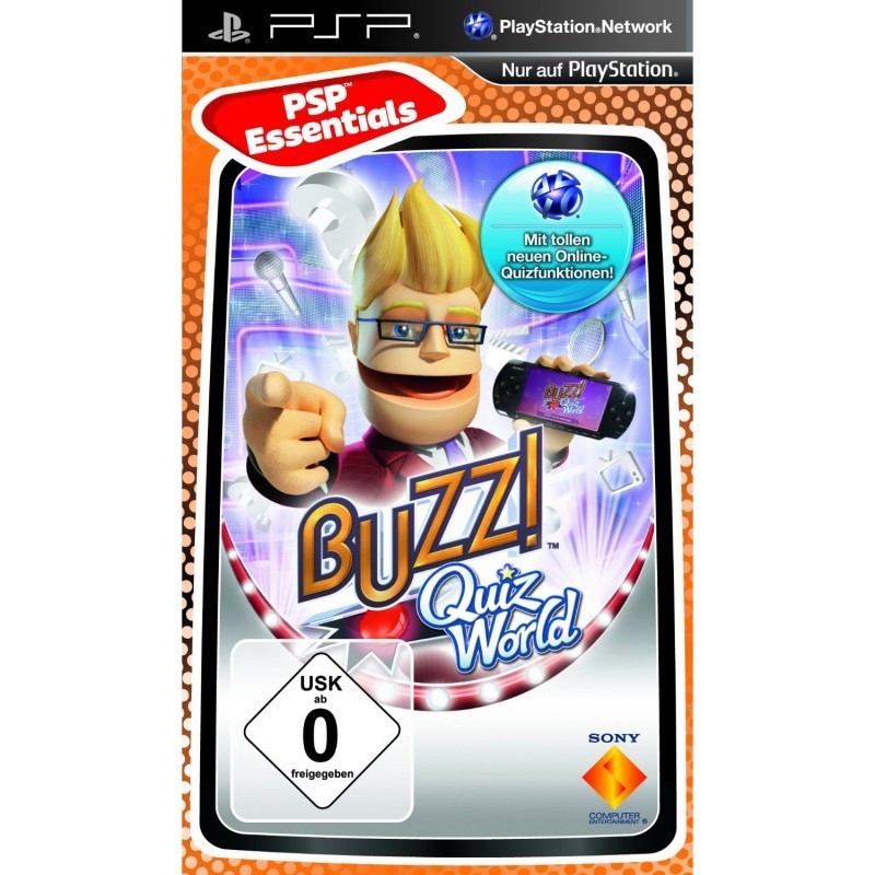 PSP - Buzz!: Quiz World [Essentials] (mit OVP) (gebraucht)