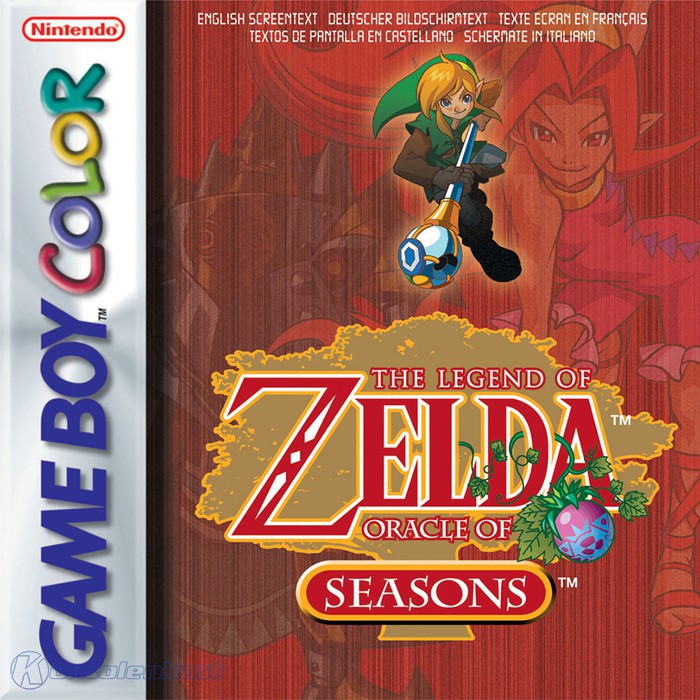 GameBoy Color - The Legend of Zelda: Oracle of Seasons (EU Version) (mit OVP) (OVP beschädigt) (gebraucht)