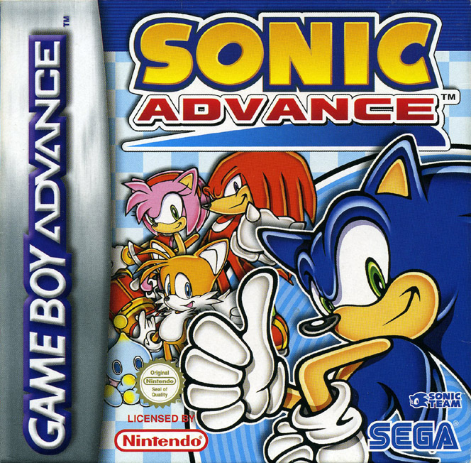 GameBoy Advance - Sonic Advance 1 (mit OVP) (OVP beschädigt) (gebraucht)