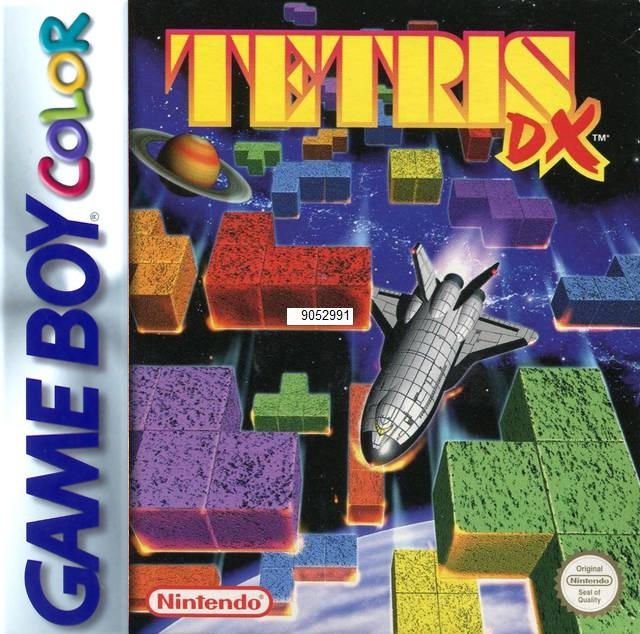 GameBoy Color - Tetris DX (Modul) (starke Gebrauchsspuren) (gebraucht)
