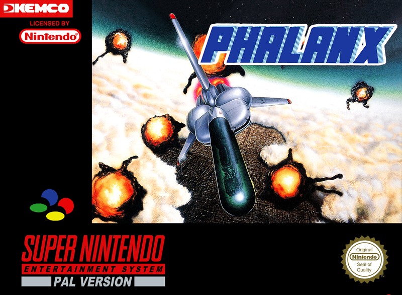 SNES - Phalanx (mit OVP) (sehr guter Zustand) (gebraucht)