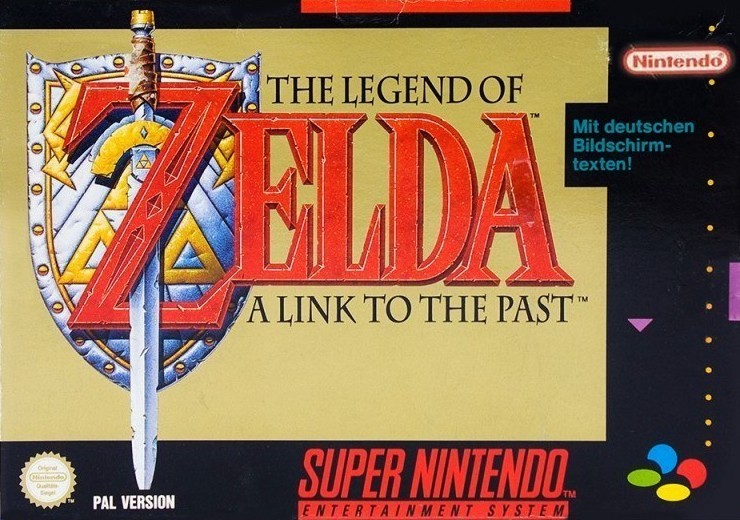 SNES - Legend of Zelda: Link to the Past (DE Version) (mit OVP) (sehr guter Zustand) (gebraucht)