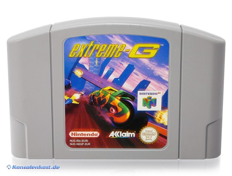 N64 - Extreme G (Modul) (starke Gebrauchsspuren) (gebraucht)