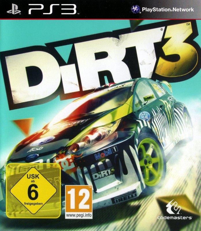PS3 - DiRT 3 (DE Version) (mit OVP) (gebraucht)