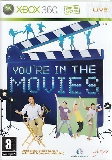Xbox 360 - You're in the Movies (AT Version) (nur Software) (mit OVP) (gebraucht)