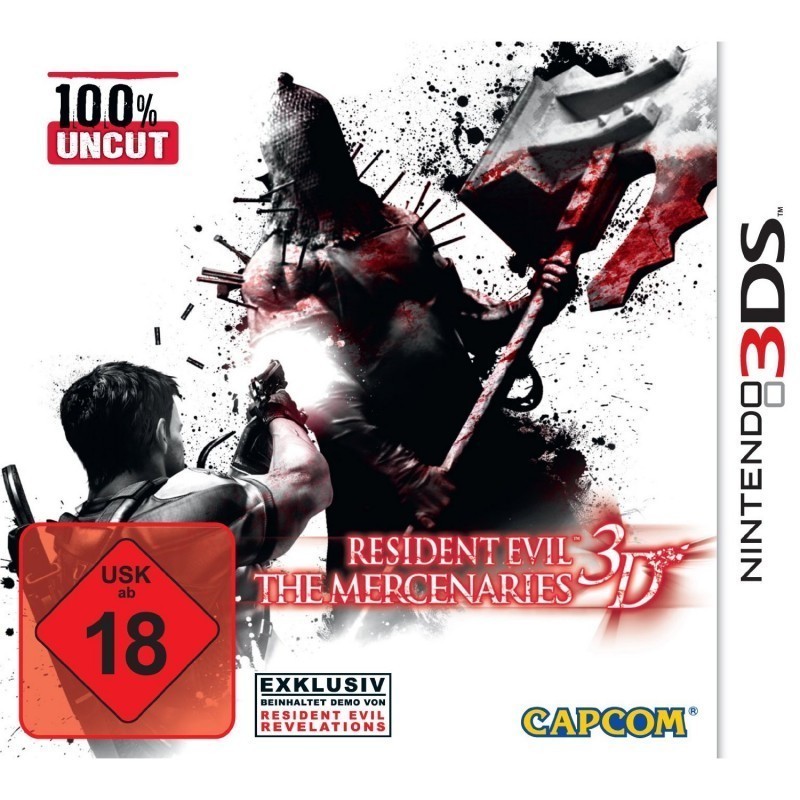 Nintendo 3DS - Resident Evil: The Mercenaries 3D (DE Version) (mit OVP) (gebraucht) USK18
