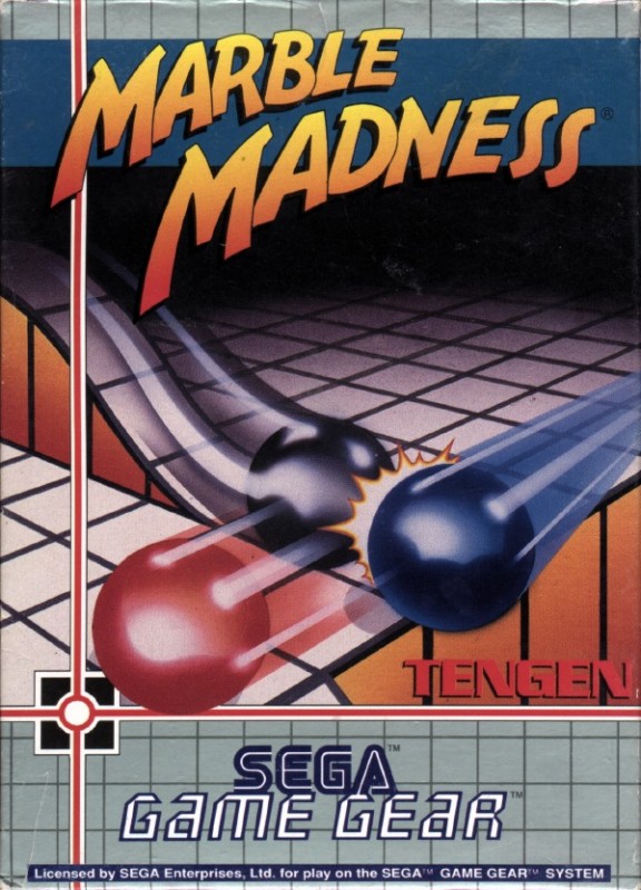 Game Gear - Marble Madness (Modul mit Anl.) (gebraucht)