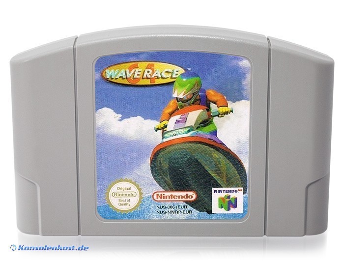 N64 - Wave Race 64 (Modul) (starke Gebrauchsspuren) (gebraucht)