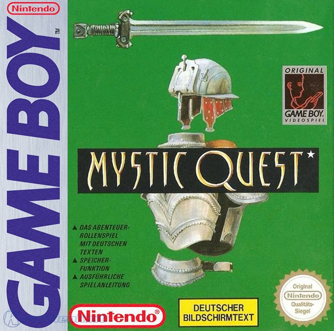 GameBoy - Mystic Quest (DE Version) (Modul) (starke Gebrauchsspuren) (gebraucht)