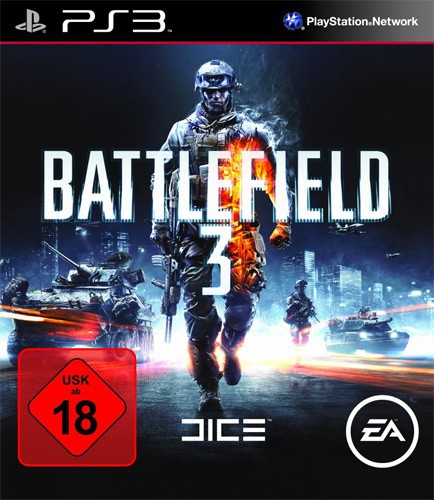 PS3 - Battlefield 3 (DE Version) (nur CD) (gebraucht) USK18