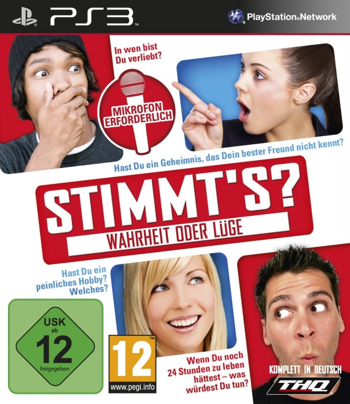 PS3 - Stimmt's?: Wahrheit oder Lüge (DE Version) (NEU & OVP)