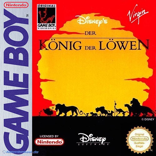 GameBoy - Der König der Löwen / The Lion King (Modul) (starke Gebrauchsspuren) (gebraucht)