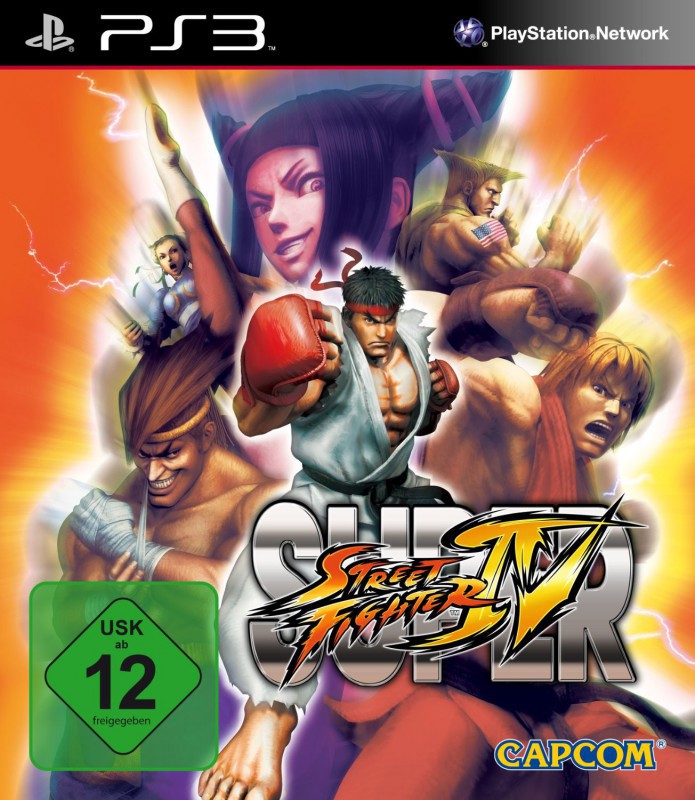 PS3 - Super Street Fighter IV (DE Version) (mit OVP) (gebraucht)