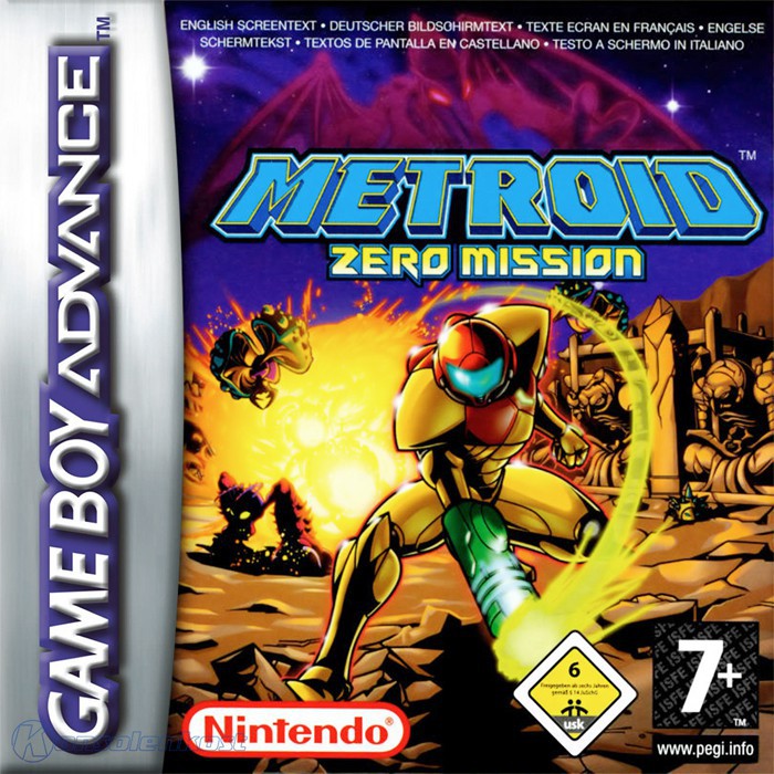 GameBoy Advance - Metroid Zero Mission (EU Version) (mit OVP) (sehr guter Zustand) (gebraucht)