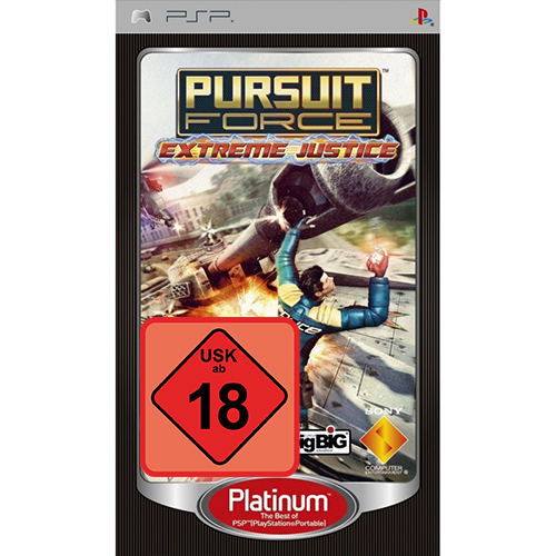 PSP - Pursuit Force 2: Extreme Justice [Platinum] (DE Version) (mit OVP) (gebraucht) USK18