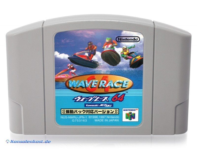 N64 - Wave Race 64 (JAP Import) (Modul) (sehr guter Zustand) (gebraucht)