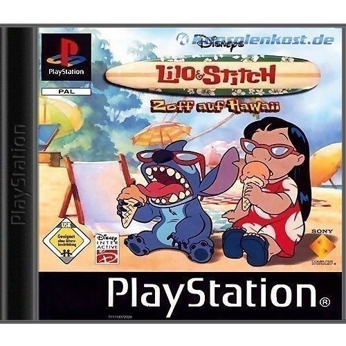 PS1 - Lilo & Stitch: Zoff auf Hawaii / Trouble in Paradise (DE Version) (mit OVP) (sehr guter Zustand) (gebraucht)