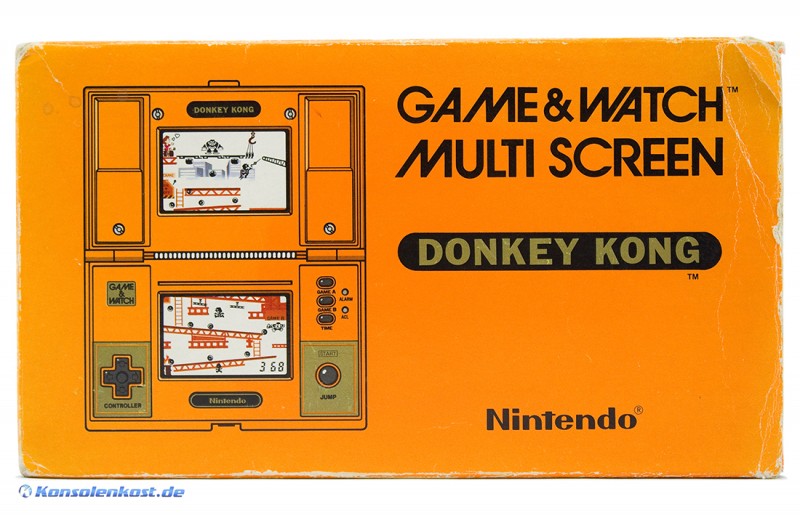 Nintendo Game & Watch - Donkey Kong #DK-52 (Multi Screen) (mit OVP