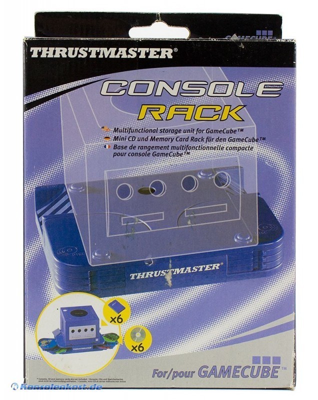 GameCube - Stand Plus / Storage / Stand / Rack #lila (für Cds und ...