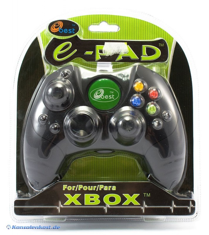 Xbox Controller epad schwarz [ebest] (NEU & OVP) Konsolenkost