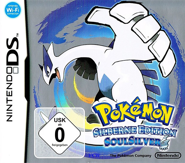 Nintendo Ds Pokemon Silberne Edition Soulsilver Nur Software Deutsch Mit Ovp Gebraucht Konsolenkost