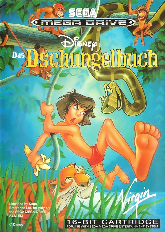 Mega Drive - Das Dschungelbuch (DE Version) (mit OVP) (gebraucht) NEUWERTIG
