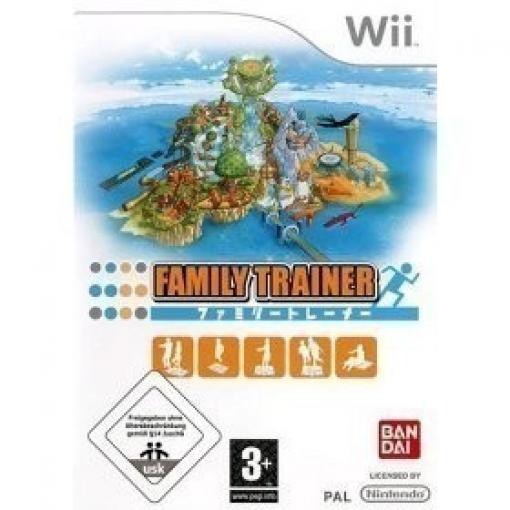 Wii - Family Trainer (nur Software) (DE/EN) (nur CD) (gebraucht)