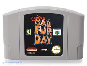 N64 - Conker's Bad Fur Day BFD (mit OVP) (sehr guter Zustand) (gebraucht)