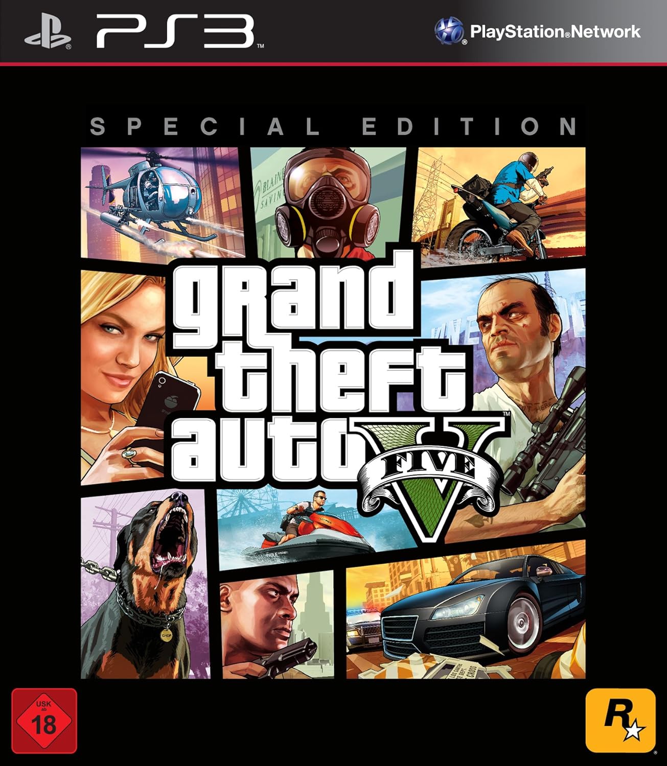 PS3 - Grand Theft Auto V / GTA 5 #Special Edition (DE Version