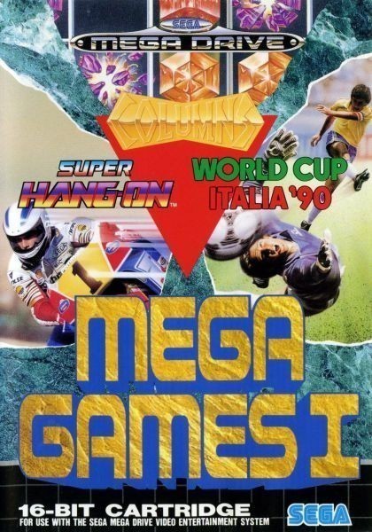 Mega Drive - Mega Games 1: Super Hang On + World Cup Italia 90 + Columns (EU Version) (mit OVP) (gebraucht) NEUWERTIG