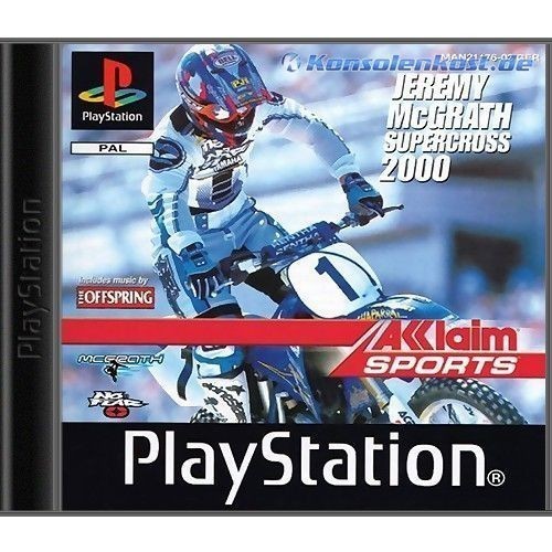 PS1 - Jeremy McGrath Supercross 2000 (nur CD) (gebraucht)