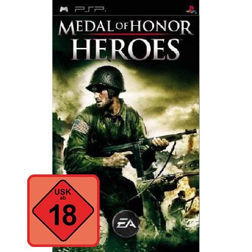 PSP - Medal of Honor: Heroes (DE Version) (mit OVP) (gebraucht) USK18