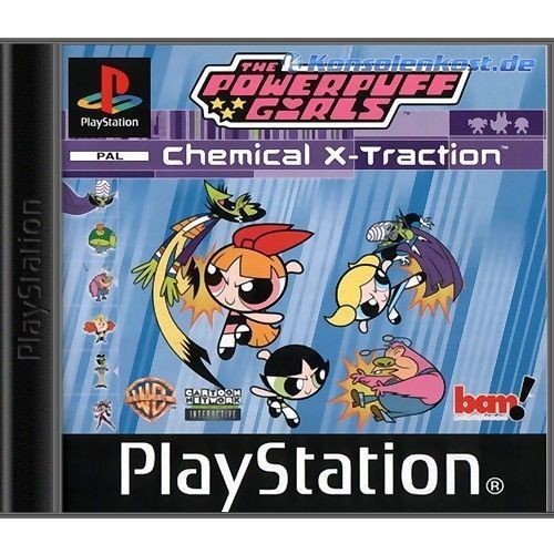 PS1 - The Powerpuff Girls - Chemical X-Traction (mit OVP) (sehr guter Zustand) (gebraucht)