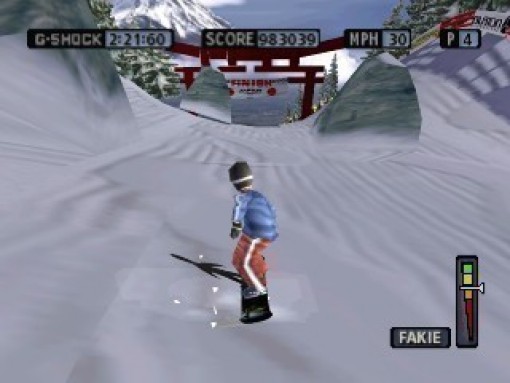 Cool Boarders 4 PS1 - Promo Press - CD Seul - PAL EN, Jeu De Sport