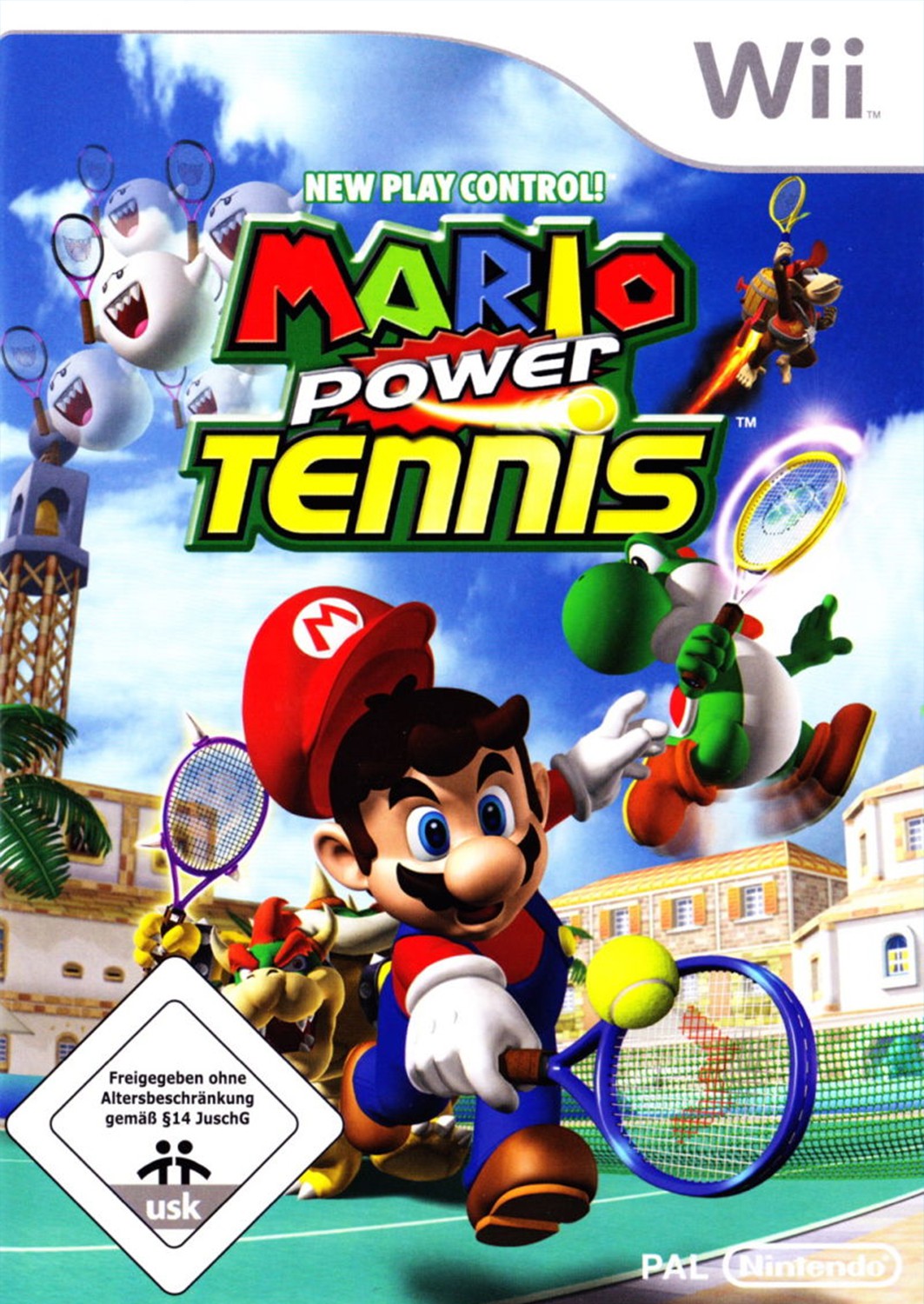 Wii Mario Power Tennis (DE/EN) (nur CD) (gebraucht) Konsolenkost