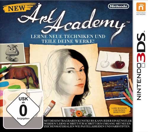 Nintendo 3DS - New Art Academy: Lerne neue Techniken und teile Deine Werke (mit OVP) (gebraucht)