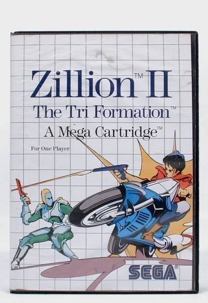 Jeu Sega Master System Zillion II : The Tri Formation - Pal EUR (Boîtier Abîmé)