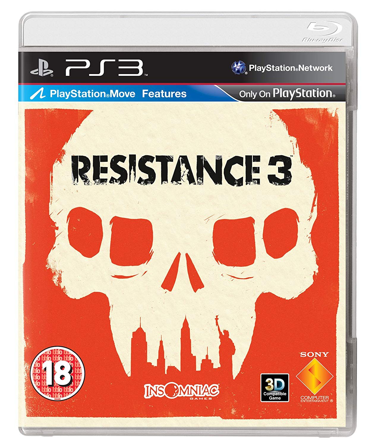 PS3 - Resistance 3 (UK Version) (mit OVP) (gebraucht) USK18