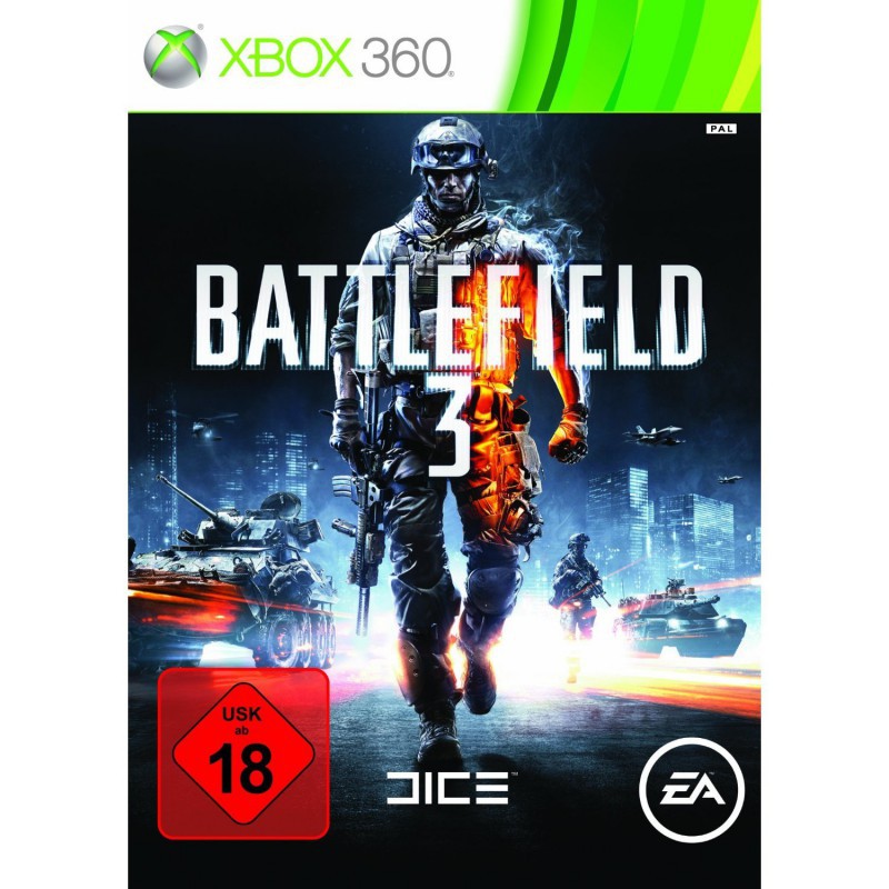 Xbox 360 - Battlefield 3 (DE Version) (mit OVP / Steelbook) (gebraucht) USK18