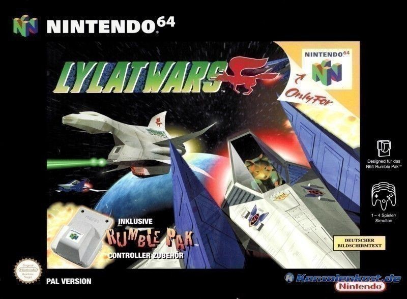 N64 - Lylat Wars / Starfox 64 (ohne Rumble Pak) (Modul) (gebraucht) NEUWERTIG