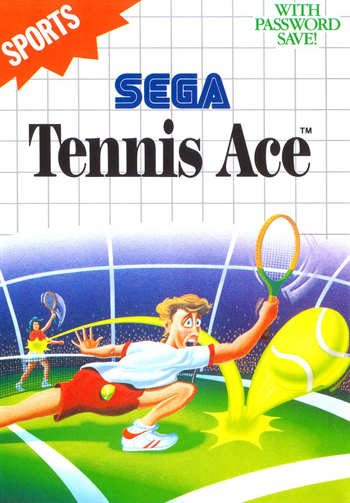 Master System - Tennis Ace (mit OVP) (sehr guter Zustand) (gebraucht)