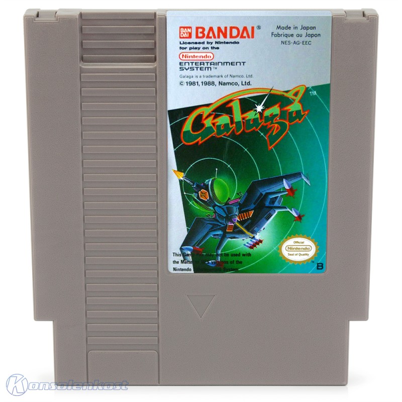 nintendo nes galaga