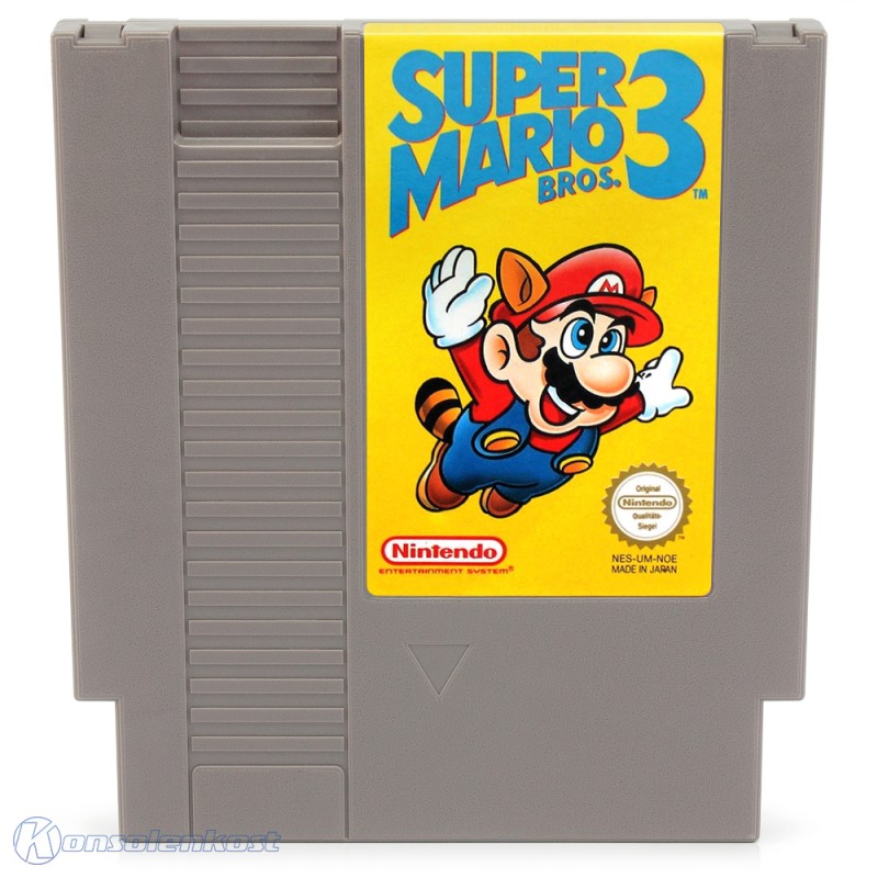 NES - Super Mario Bros. 3 (PAL-B) (Modul) (gebraucht) NEUWERTIG