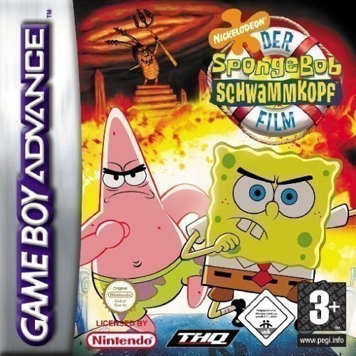 GameBoy Advance - SpongeBob Schwammkopf: Der Film / The Movie (DE Version) (Modul) (gebraucht)