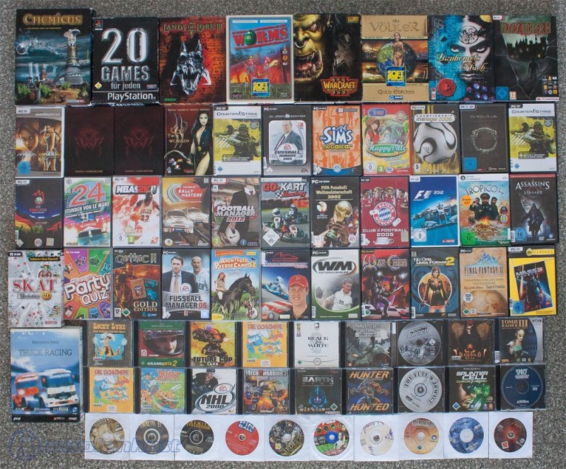 Wo Kann Ich Gebrauchte Pc Spiele Verkaufen PC - 50 Diverse PC Spiele Bundle-97 (gebraucht) | Konsolenkost